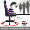 Office Chair Swivel Mesh Seat Executive Adjustable Racing Lift Gaming PU Leather
