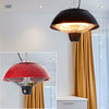 1500W Electric Patio Heater Garden Ceiling Hanging Warmer Outdoor Halogen Light