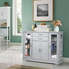 Kitchen Buffet Server Sideboard Wooden Storage Cupboard Cabinet Elegant Design