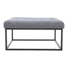 Square Coffee Table Footstool Pouffe Upholstered Foot Stool Pouffe Bench Seat
