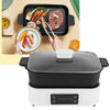 Compact Hot Plate with Pot Grilling Tray Food Processing Heating Supplies
