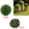 18-38cm Artificial Hanging Plant Grass Balls Topiary Boxwood Wedding Party Decor