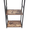 175cm Wine Rack Cabinet & Bookshelf Freestanding Glass Bar Storage Display Shelf