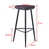 2X Bar Stools Fabric/Faux Leather Pub Chairs Breakfast Kitchen Metal Leg Modern
