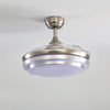 42" Dimmable Light Chandelier with Remote Control Invisible Blades Ceiling Fan