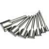 7pcs DIY Leather Craft Punch Belt End Cutter Wear-Resistan Cutting Tools 10-40mm
