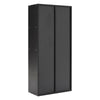 7 Cubes Tall Cabinet Bookcase Storage Rack Shelving Cupboard Unit Living Room