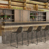 Kitchen Tractor Bar Stools Vintage Stool Industrial Retro Chairs Wooden Cafe Dis