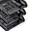 3Tier Office Filing Trays Letter Rack Desk Organiser Paper A4 Document Holder UK