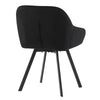 2 Swivel Velvet Dining Chairs Rotatable Metal Legs Kitchen Chairs CLIPOP Modern