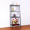 4 Tiers Stand Shelves Display Storage Shelving Unit Home Living Room Bookshelf