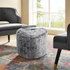 Crushed Velvet Round Footstool Dressing Table Stool Pouffe Seat Chair Side Pouf