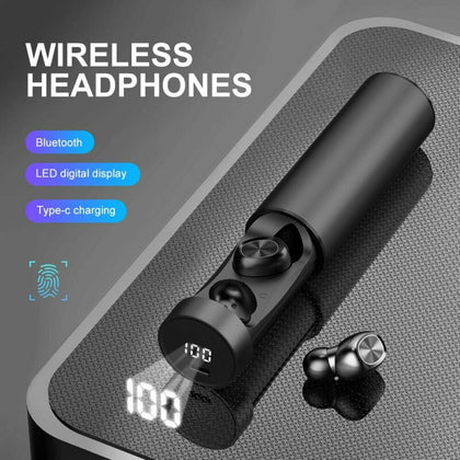 TWS Wireless Bluetooth Headphones Earphones Earbuds in-ear For iPhone Samsung