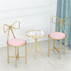 Vanity Stool Chair Gold Glam Dressing Room Make-up Padded Stool Bedroom Bathroom