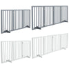 Expanding 3 4 Panel Pet Dog Barrier Gate Guard Fench Doorway Safety Freestanding