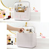 Portable Makeup Organizer Cosmetic Storage Display Stand Plastic Waterproof