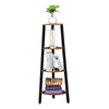 4 Tiers Corner Shelf Shelves Ladder Plant Stand Bookcase Storage Rack UK