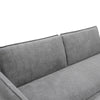 Convertible Sofa Bed Linen Fabric Couch Click Clack Recliner Padded Settee Chair