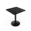 Small Square Dining Table Breakfast Kitchen Living Room Cafe Furniture Black
