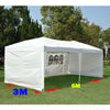 3X3m 3X4m 3X6m Gazebo Garden Marquee Party Tent with Sides Wall Wedding Canopy