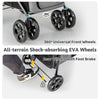 Folding Pet Stroller Dog Cat Stroller Portable Travel Pet Cart for S/M Size Pet