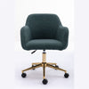 Home Office Study Desk Chair 360° Swivel Height Adjustable Computer Chair Green