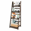 UK Foldable Ladder Shelf Display Bookcase Storage Bookshelf Plant Stand Pot Rack