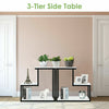 3- Tier Industrial End Table Sofa Bedside Table Nightstand Home Office Bookcase
