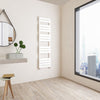 Bathroom Radiator Heated Flat Panel Straight White Black Anthracite Chrome
