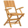 Folding Garden Chairs 6 pcs 55x61x90 Solid Wood Teak Y9D9