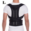 Posture Corrector Back Support Body Brace Wellness Lumbar Shoulder Support Belt