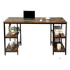 Office Table Desk Study Work Gaming School PC Workstation Open Storage 140cm