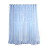 Star Blackout Window Curtains Hollow Thermal Insulated Home Bedroom Living Room