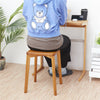 1/2x Wooden Stool Bamboo Bench Home Kitchen Dining Chair Working Restaurant Seat