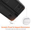 Lightweight Hard Shell Suitcase Carry On Hand Cabin Luggage W/ TSA Lock Black