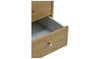 Malibu 3 Drawer Bedside Table - Oak Effect