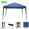 Pop Up Gazebo 3m x 3m Outdoor Garden Marquee Tent Easy Up BlueWith Carry Bag UK