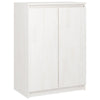 Side Cabinets 3 pcs White Solid Pinewood C3K0