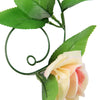 2 x8Ft Artificial Fake Silk Rose Flower Ivy Vine Garland Wedding Party 9 Colours