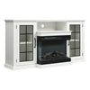 Electric Insert Fireplace &TV Stand Cabinet LED Fire Place 3Color Fire Freestand