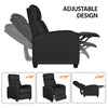 Recliner Chair Sofa Adjustable Fabric Relining Armchair Living Room Home Theater