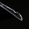 Retailshop Cloth Hanger Acrylic Suits Hanger with Gold Hook, Transparent