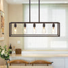 Modern Kitchen Island Chandelier Light Hanging Pendant Ceiling Lamp Farmhouse