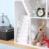Large Wooden Bookcase for Kids Book Shelf Toy Organizer Display Stand Doll House