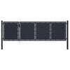 Garden Gate Steel 350x100 Anthracite V5O7