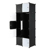 10 Cube DIY Wardrobe Cupboard Cabinet Organizer Stackable Storage Shelves UK