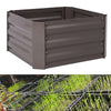 Garden Raised Vegetable Grow Bed Anti-corrosion Metal Flower Planter Box