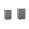 Large Laundry Baskets Washing Clothes Storage Folding Basket Bin Box With Lid UK