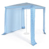 2m x 2m Outdoor Garden Gazebo Foldable Beach Cabana Patio Sunshade Canopy W/ Bag