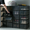 XL Magnetic Door Sneaker Shoe Box Plastic Shoes Storage Boxes Drawer Organiser